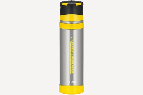 Термос THERMOS FFX-901 CS (Steel/Yellow) 24h 0.9л (стальной / желтый)